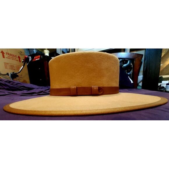 Rare Goorin Bros Fedora Hat Brown Size Large - Picture 3 of 12